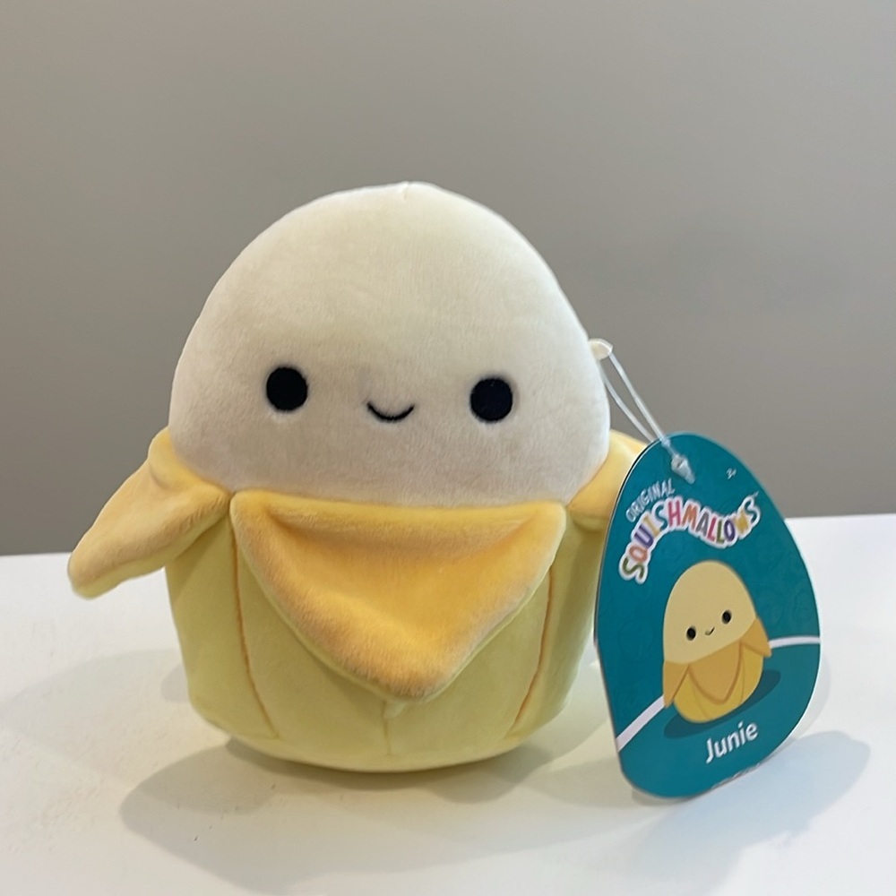 NWT 5” Junie the Banana 🍌 Squishmallow